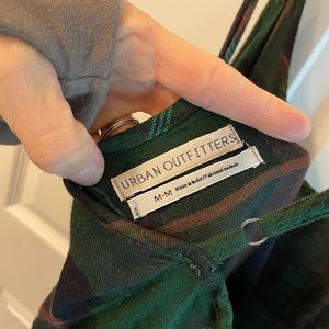 Urban Outfitters women’s Tartan Plaid slip dress - M